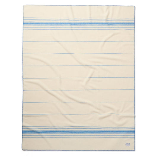 Chatham Blanket: Blue Stripe Throw
