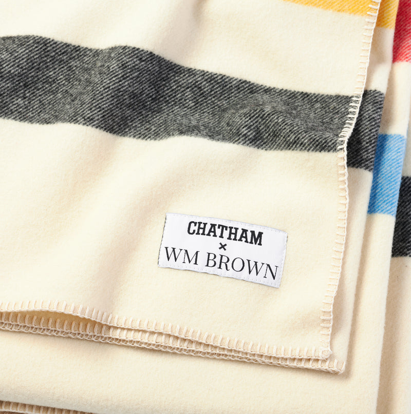 Chatham X WM Brown Camp Blanket