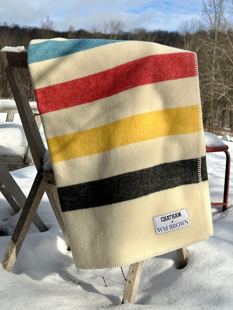 Chatham X WM Brown Camp Blanket